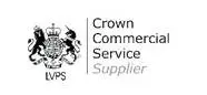 Crown Commercial Service LVPS logo with crest